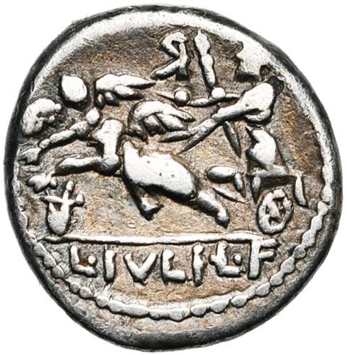 L. Iulius Caesar, AR denier, 103 av. J.-C., ... 