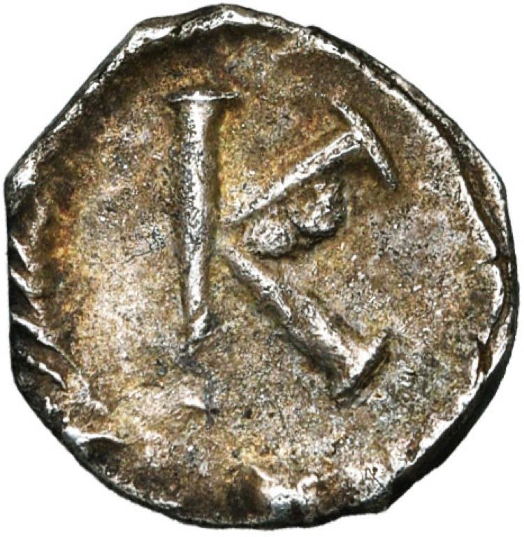 Justinien Ier (527-565), AR 1/2 silique ... 