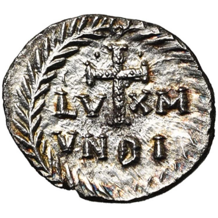 Tibère II Constantin (578-582), AR 1/2 ... 