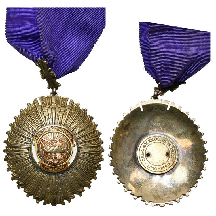 PEROU, Ordre du Mérite ... 