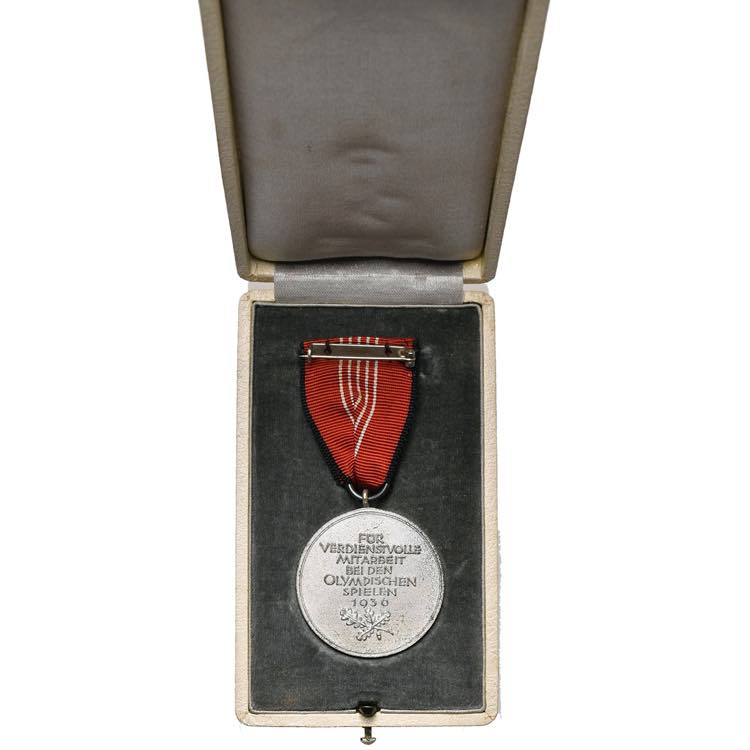 ALLEMAGNE, médaille commémorative des Jeux ... 
