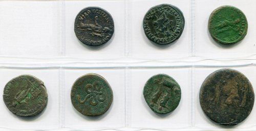 lot de 7 bronzes: Mésie, Marcianopolis, ... 