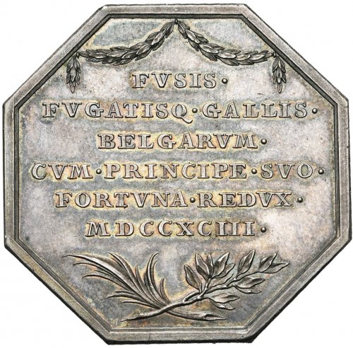 PAYS-BAS MERIDIONAUX, AR jeton, 1793, Th. ... 