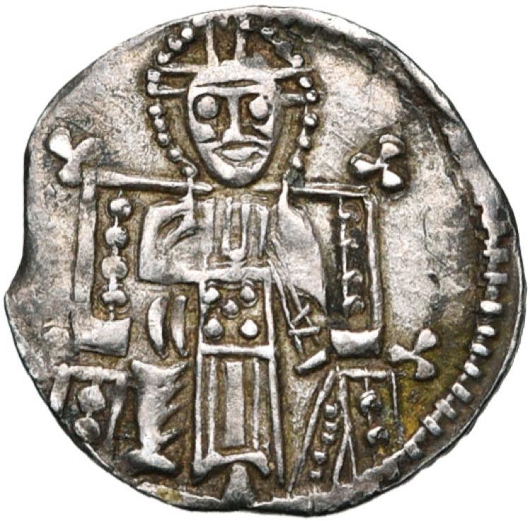 SERBIE, Vuk Brankovic (1371-1395), AR dinar. ... 