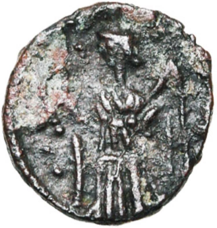 VANDALES, Thrasamund (496-523), AE nummus, ... 