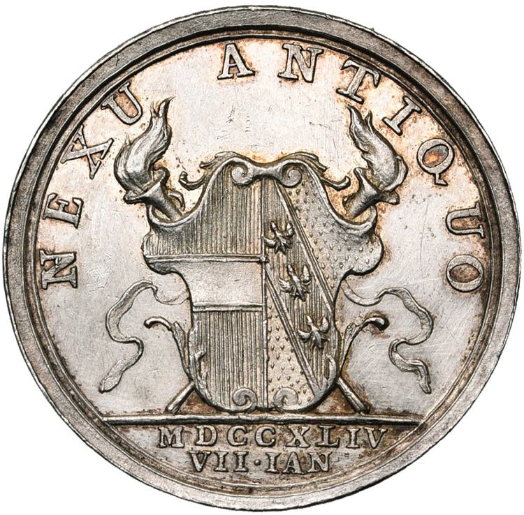 SAINT EMPIRE, AR médaille, 1744, Donner. ... 