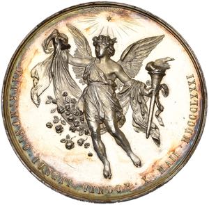 AUTRICHE, AR médaille, 1881, Tautenhayn. ... 