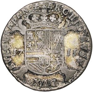 BRABANT, Duché, Charles III (1703-1711), AR ... 