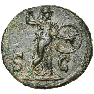 CLAUDE (41-54), AE as, 41-50, Rome. ... 