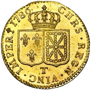 FRANCE, Royaume, Louis XVI (1774-1793), AV ... 