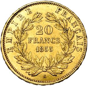 FRANCE, Napoléon III (1852-1870), AV 20 ... 