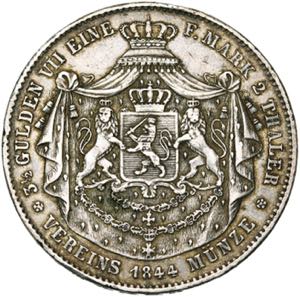 ALLEMAGNE, HESSE-DARMSTADT, Ludwig II ... 