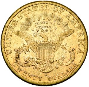 ETATS-UNIS, AV 20 dollars, 1882 S. Fr. 178. ... 