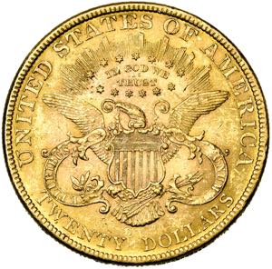ETATS-UNIS, AV 20 dollars, 1888. Fr. 177. ... 