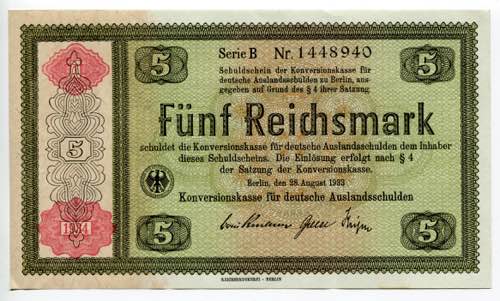 Germany - Third Reich 5 Reichsmark ... 