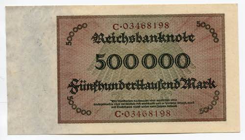 Germany - Weimar Republic 500000 ... 