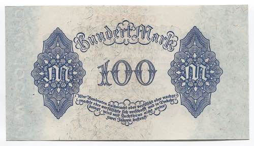 Germany - Weimar Republic 100 Mark ... 