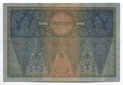 Austria 1000 Kronen 1919 (ND) - P# ... 
