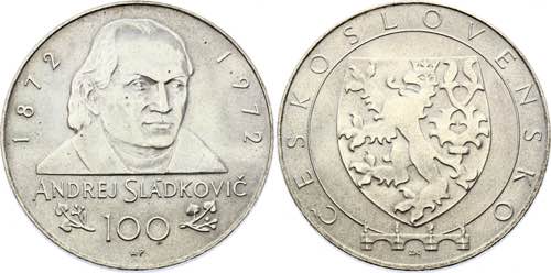 Czechoslovakia 100 Korun 1972 ... 