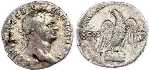 Roman Empire Denarius 98 AD - ... 