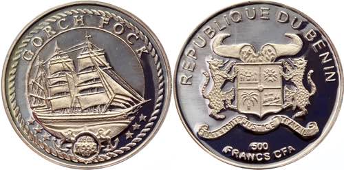 Benin 500 Francs 1996  - KM# 31; ... 