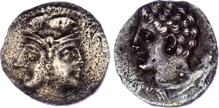Ancient Greece Cilicia AR Obol 425 ... 