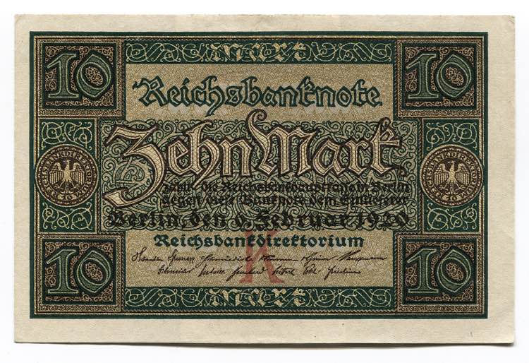 Germany - Weimar Republic 10 Mark ... 