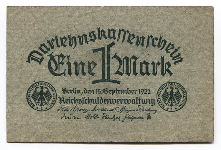Germany - Weimar Republic 1 Mark ... 