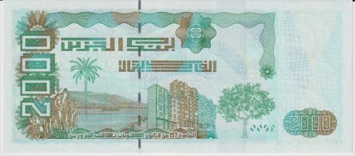 Algeria 2000 Dinars 2011 