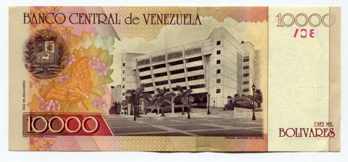 Venezuela 10000 Bolivares 2002 