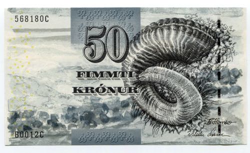 Faeroe Islands 50 Krónur 2011 