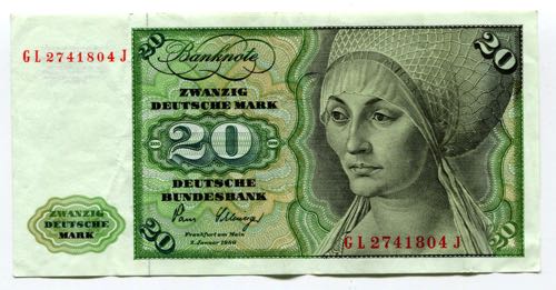 Germany 20 Deutsche Mark 1980 