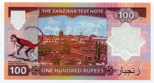 Zanzibar 100 Rupees 2018 Specimen ... 