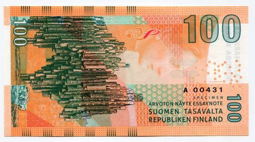 Finland 100 Kronor 2017 Specimen ... 