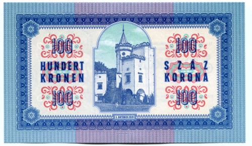 Slovakia 100 Korun 2019 Specimen ... 