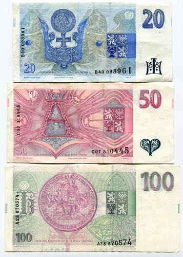 Czech Republic 20 50 100 Korun ... 
