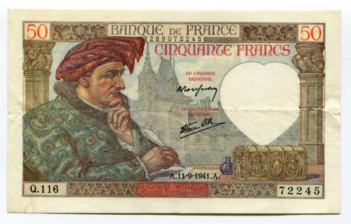 France 50 Francs 1941 