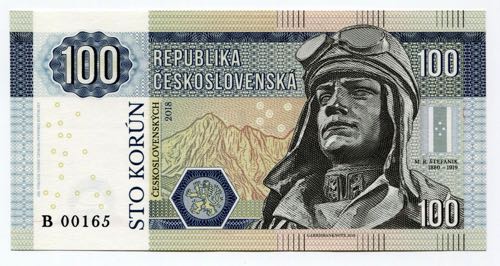 Czechoslovakia 100 Korun 2018 ... 