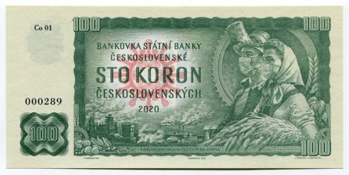 Czechoslovakia 100 Korun 2020 ... 