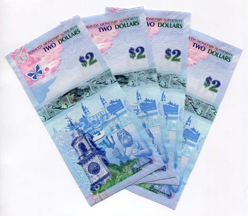 Bermuda Set of 4 Banknotes 2009 ... 