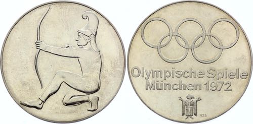 Germany Silver Medal Olympische ... 