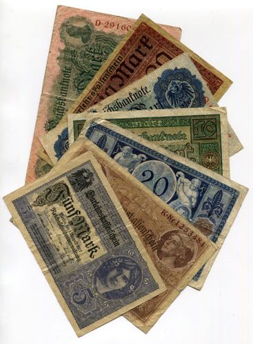 Germany Lot of 14 Banknotes & ... 