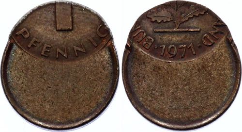 Germany - FRG 1 Pfennig 1971 ... 
