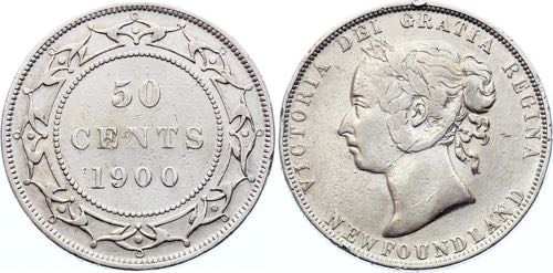 Canada Newfoundland 50 Cents 1900 