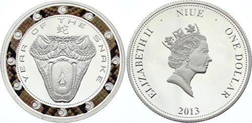 Niue 1 Dollar 2013 