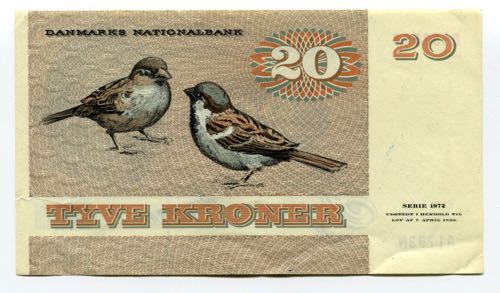 Denmark 20 Kroner 1979 