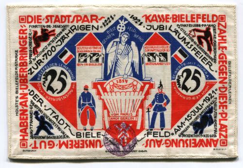 Germany Bielefeld 25 Mark 1921 ... 