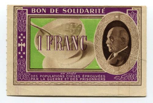 France 1 Franc 1940 Bon de ... 