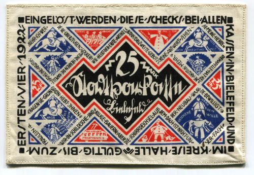 Germany Bielefeld 25 Mark 1921 ... 