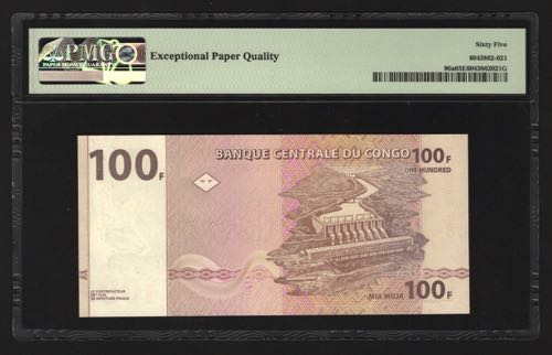 Congo 100 Francs 1997 Early Issue ... 